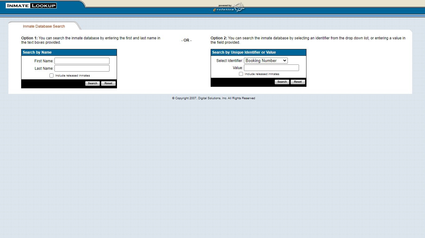 Inmate Lookup Tool - Brown County, Wisconsin